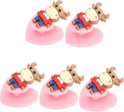 Lifkome 5pcs إبداع مقبض Lid Lid Cover Cover Cover Cover Touch Touch Touch للبنين والبنات المسنين in Saudi Arabia