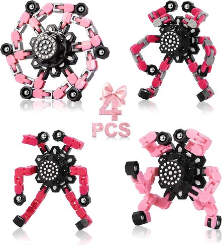 حشوات سلة عيد الفصح ، غليان تململون 4 أجهزة كمبيوتر للأطفال والكبار ، ألعاب الإجهاد الإجهاد الحسية للبنين والبنات الجيروس لصالح الحفلات تخزين المواد السائبة للأطفال in Kuwait