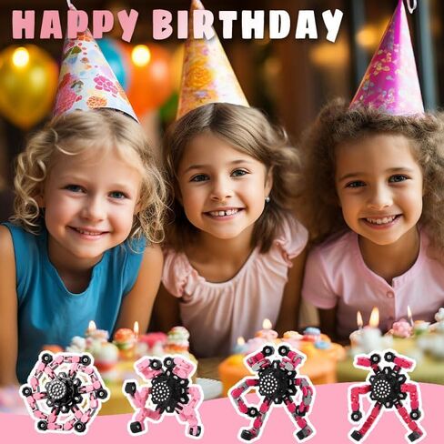 حشوات سلة عيد الفصح ، غليان تململون 4 أجهزة كمبيوتر للأطفال والكبار ، ألعاب الإجهاد الإجهاد الحسية للبنين والبنات الجيروس لصالح الحفلات تخزين المواد السائبة للأطفال in Kuwait