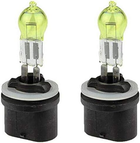 H1 Halogen Halogen Headlogy Xenon Lightbulb - زوج من 12 فولت 100 وات 3000K سوبر سوبر مشرق من المصباح المصباح الصفراء الذهبية الفائقة (زوج) in Kuwait