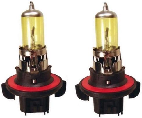 H1 Halogen Halogen Headlogy Xenon Lightbulb - زوج من 12 فولت 100 وات 3000K سوبر سوبر مشرق من المصباح المصباح الصفراء الذهبية الفائقة (زوج) in Kuwait
