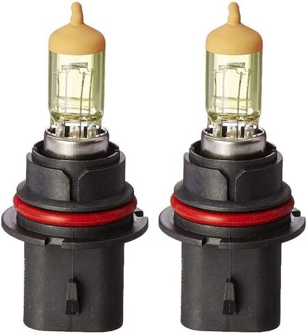 H1 Halogen Halogen Headlogy Xenon Lightbulb - زوج من 12 فولت 100 وات 3000K سوبر سوبر مشرق من المصباح المصباح الصفراء الذهبية الفائقة (زوج) in Kuwait