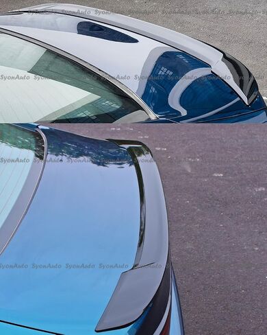 يناسب 2023+ 11th Gen Honda Accord JDM Style Glossy Black الخلفي المفسد المفسد المفسد in Kuwait