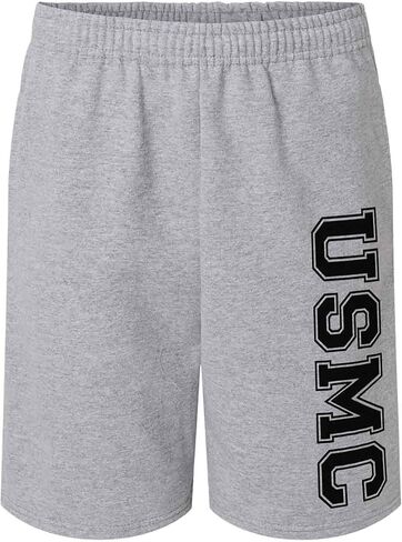zerogravitee USMC Athletic Side Print Super-Comfort SweatShorts in Saudi Arabia