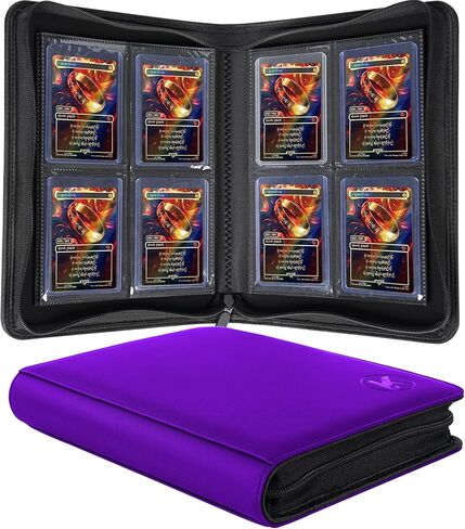 Toploader Binder ، يمتلك 112+ من قوم Toploaders ، 4 حالة تخزين لبطاقات المحمل العليا ، جيوب ذات جانب مزدوج لبطاقة التداول في 3 × 4 '' Toploaders in Kuwait