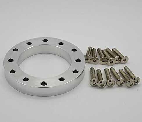 2.0" Steering Wheel Hub Adapter Extension Spacer 6 bolt Black in Saudi Arabia