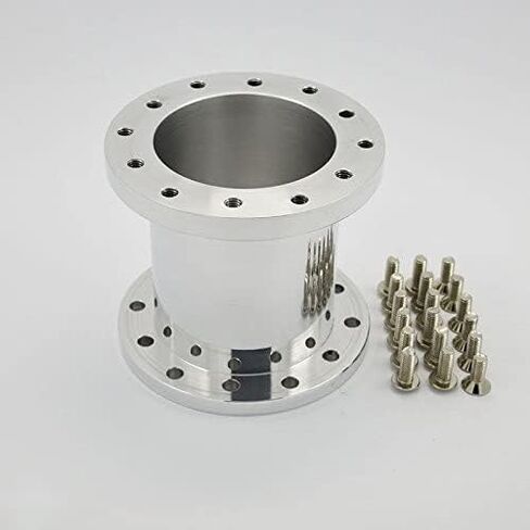 2.0" Steering Wheel Hub Adapter Extension Spacer 6 bolt Black in Saudi Arabia