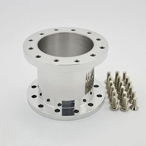 2.0" Steering Wheel Hub Adapter Extension Spacer 6 bolt Black in Saudi Arabia