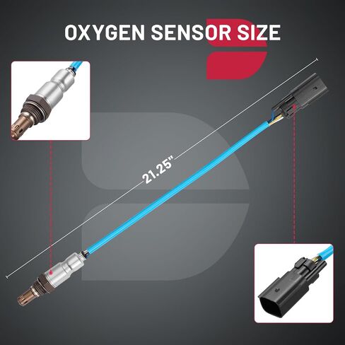 مستشعر Bdfhyk Oxygen Sensor Opstream O2 ، متوافق مع Ford F150 Mazda Mustang Explorer Fusion Taurus ، متوافق مع Lincoln CX-9 Mariner Milan ، 234-5038 البديل 1pcs in Saudi Arabia