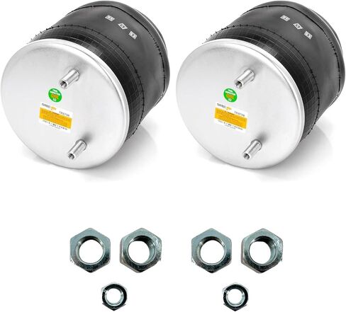 2 pack of TORQUE Trailer Air Spring Bag for Hendrickson VAN TRAAX HKA-200 (Replaces Firestone 8708, W01-358-8708, Hendrickson S-21966, C-21966) (2 x TR8708) in Saudi Arabia