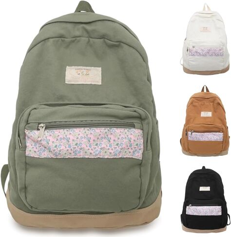 Teclado Kawaii Backpack Casual Bookbags Cute Lightweight Laptop Bag Travel Daypacks (White) in Saudi Arabia