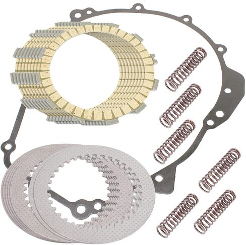 Caltric Clutch Friction Plates and Gasket Kit Compatible with Kawasaki Ninja Zx-6R Zx636 2005 2006 in Saudi Arabia
