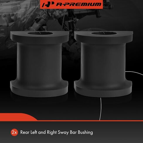 A-Premium 2 x Rear Sway Bar Bushing Kit, Compatible with Mitsubishi Eclipse 2000-2005, Galant 1999-2003 in Saudi Arabia