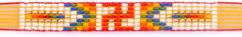 Meezo Vibrant Handwoven Rakhi with Colorful Beads | Traditional Designer Rakhi for Rakshabandhan | Festive Rakhi for Brother in Saudi Arabia