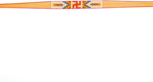Meezo Vibrant Handwoven Rakhi with Colorful Beads | Traditional Designer Rakhi for Rakshabandhan | Festive Rakhi for Brother in Saudi Arabia