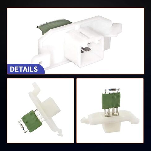 Hisport AV1Z18591A HVAC Blower Motor Resistor متوافق مع Ford Escape 2015-2019 ، Fiesta 2014-2019 ، Focus 2012-2018 ، Ikon 2014-2015 ، Transit 2015-2020 ، Transit 150 250 350 ، Transit Connect ، Transit Custom in Saudi Arabia