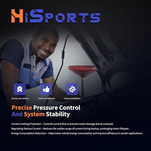 Hisport AV1Z18591A HVAC Blower Motor Resistor متوافق مع Ford Escape 2015-2019 ، Fiesta 2014-2019 ، Focus 2012-2018 ، Ikon 2014-2015 ، Transit 2015-2020 ، Transit 150 250 350 ، Transit Connect ، Transit Custom in Saudi Arabia