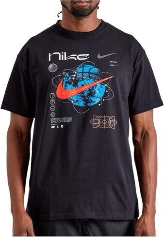 Nike Men Max90 كرة السلة Swoosh تي شيرت in Saudi Arabia
