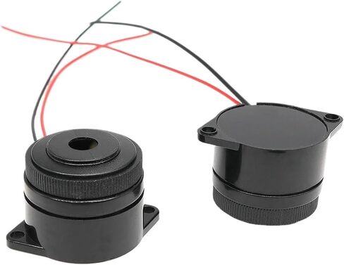 1PCS 2910 Continuous Sound Piezo Electric Active Buzzer Speacker Dimension 30x25MM Alarm DIY Spiral DC Refrigeration Equipment in Saudi Arabia