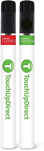 TouchUpDirect EB Ebony Black Compatible With Kia Exact Match Touch Up Paint Brush - Essential Kit in Saudi Arabia