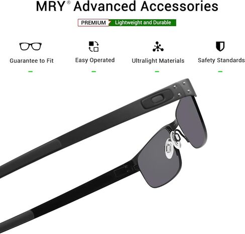 Mryok Replacement Earsocks for Oakley Metal Plate OX5038/Carbon Plate OX5079 Eyeglasses - Options in Saudi Arabia