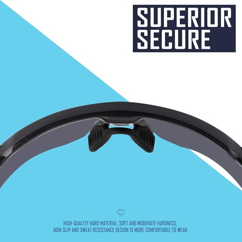 SAUCER Replacement Nose Pieces Pads for Oakley Wind Jacket 2.0 OO9418 Sunglass in Saudi Arabia