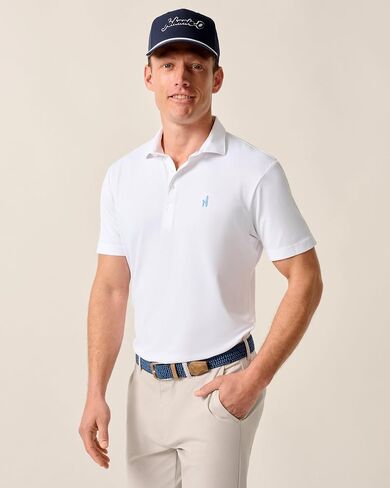 Johnnie -O Performance Mesh Polo - Stevie in Saudi Arabia