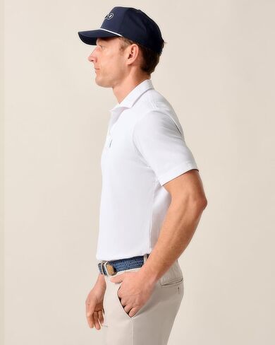 Johnnie -O Performance Mesh Polo - Stevie in Saudi Arabia