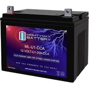 Mighty Max Battery ML-U1 12V 200CCA Battery for Poulan Hydro 26HP 230CCA Lawn Mower in Saudi Arabia