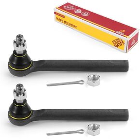 Metrix Premium Chassis Parts - 2 PC Front Outer Tie Rod End Kit Fits 2008 Nissan Murano (Mexico), 2005-2007 Nissan Murano, Replacement ES800046, Made in Europe in Saudi Arabia