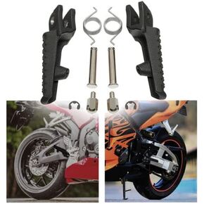 TCMT Matte Footrest Foot peg Fit For Honda CBR 600RR 2003-2024 CBR1000RR 2004-2024 CB1000R 2008-2025 50665-MFJ-305/50665-MFJ-D00/50660-MEL-305/50660-MEL-000 in Saudi Arabia