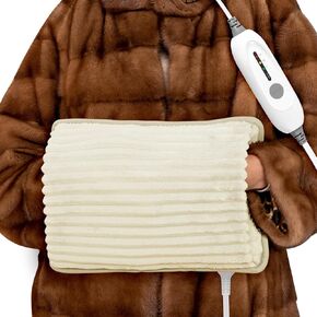 جهاز تدفئة اليد الكهربائي، قفازات الفانيلا الناعمة للتدفئة، حقيبة لتدفئة اليد، وسادة تدفئة لتخفيف آلام اليدين والتهاب المفاصل للنساء والرجال وهدايا عيد الميلاد المسنين، إيقاف تلقائي و3 مستويات in Kuwait
