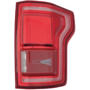 Passenger Side Replacement Tail Light Lens and Housing Fiber Optic With BSD Logo for 2015-2017 Ford F-150 - OEM Replacement - CAPA Certified in Kuwait