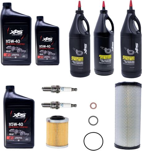 Edwards Oil Change Kit fits 2019-2024 Can-Am Maverick Sport MAX 1000 R with Spark Plugs in Saudi Arabia