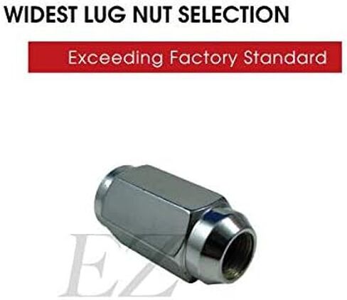 EZAccessory 20 Pc Set 14x1.5 Duplex XL Acorn Lug Nuts 2.5" Long in Saudi Arabia