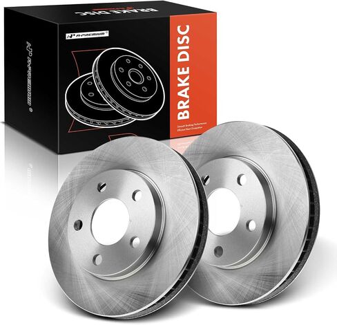A-Premium 10.94 inch (278mm) Front Drilled and Slotted Disc Brake Rotors Compatible with Select Chevy, Buick, Pontiac and Oldsmobile Models - Venture, Regal, Century, LeSabre, Grand Prix, Montana in Saudi Arabia