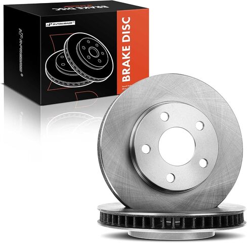 A-Premium 10.94 inch (278mm) Front Drilled and Slotted Disc Brake Rotors Compatible with Select Chevy, Buick, Pontiac and Oldsmobile Models - Venture, Regal, Century, LeSabre, Grand Prix, Montana in Saudi Arabia