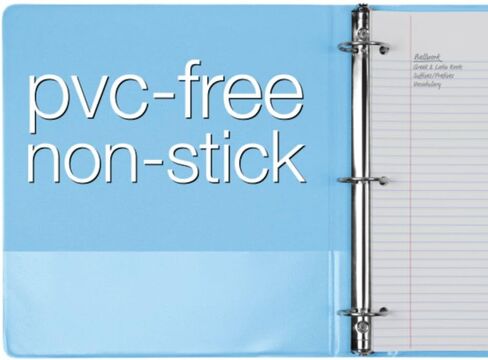 Cardinal 3 Ring Binders, Binders for School and Office, Durable 1.5 Inch, Round Rings, Holds 350 Sheets, ClearVue Presentation View, Non-Stick, Assorted Bright Colors, 4 Pack (79553) in Saudi Arabia