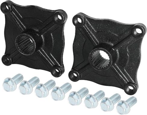 2pcs go kart المحور الخلفي المحور ، تباعد الترباس 110 مم ، 4 محاور العجلة الخلفية stud ل ATV utv quad bike go kart dune trich four wheelers مع 7in ، 8in ، 10in العجلات (23t tk234) in Kuwait
