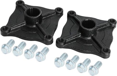 2pcs go kart المحور الخلفي المحور ، تباعد الترباس 110 مم ، 4 محاور العجلة الخلفية stud ل ATV utv quad bike go kart dune trich four wheelers مع 7in ، 8in ، 10in العجلات (23t tk234) in Kuwait