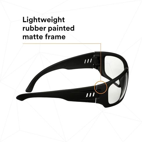 3M Maxim Elite 1000 Series, MXE1029SGAF-BLK, Black Frame Anti-Scratch Coating, Blue-Violet Mirror AS Lens in Saudi Arabia