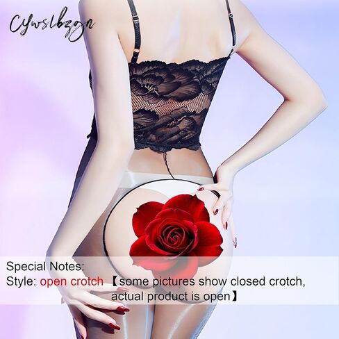 Body Stockings for Women Sexy Oil Shiny Lace Full Body Stocking Adjustable Suspenders Body Suit Lingerie in Kuwait