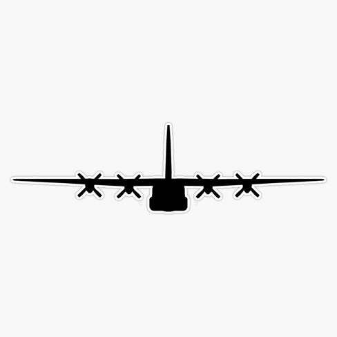 مغناطيس C-130 ملصق ملصق فينيل فينيل 5 " in Saudi Arabia