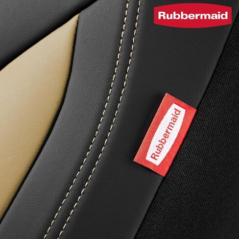 أغطية مقعد سيارة من Rubbermaid Leather Leather ، وغطاء مقعد أمامي شبكي ، وغطاء متماسك ، وتوافق مع وسادة هوائية ، وحامي مقعد السيارات لمعظم السيارات ، وسيارات الدفع الرباعي ، والشاحنات ، والشاحنات الشاحنة ، in Saudi Arabia