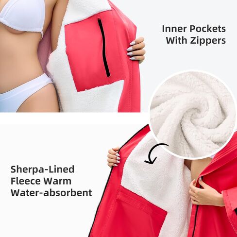 تسبح نساء باركا للنساء الرجال المضاد للرياح مع معطف رداء سريع الجفاف في باركا in Kuwait