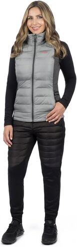 FXR Women's Phoenix Quilted Vest 2025 (Grey/Char - X-Small) in Saudi Arabia