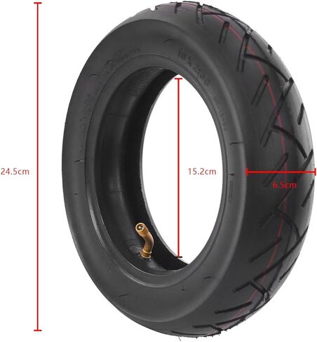 8.5 Inch Highway Electric Scooter Replacement Tire, 81/2 * 2 Compatible 8.5 Inch Electric Scooter Rubber Vibration Dampers Tyre,with Inner Tube in Saudi Arabia