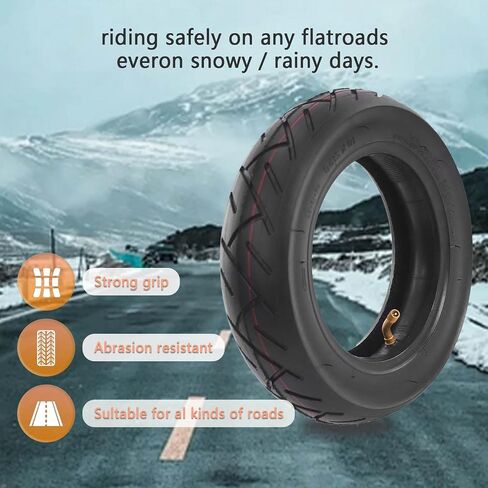 8.5 Inch Highway Electric Scooter Replacement Tire, 81/2 * 2 Compatible 8.5 Inch Electric Scooter Rubber Vibration Dampers Tyre,with Inner Tube in Saudi Arabia