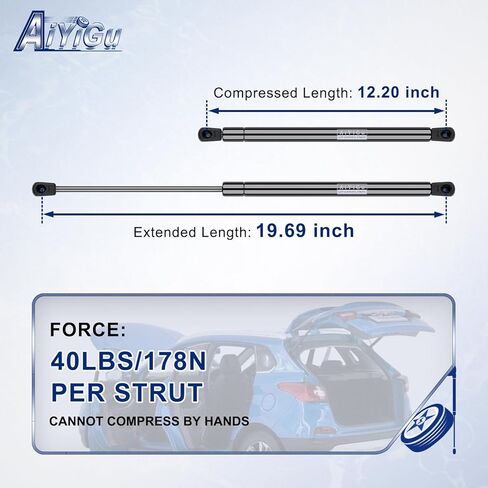 20 Inch 40LB/178N Gas Shock Strut Spring Lift Support for Truck Tonneau Cover RV Bed Door Window Boat Hatch Camper Shell Toolbox Lid in Saudi Arabia