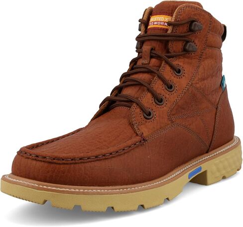 Twisted X Men's 6 "عمل العمل ، Toe Moc مع CellStretch in Saudi Arabia